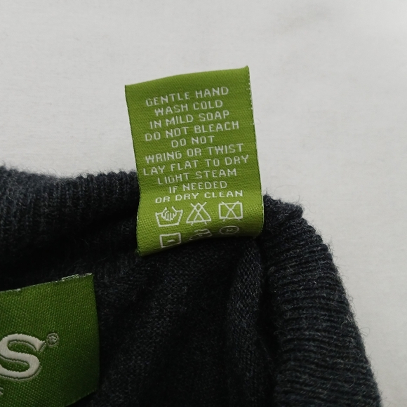 Orvis Men's Cotton, Cashmere, Silk Relaxed Fit Turtleneck Sweater. M - Picture 7 of 8